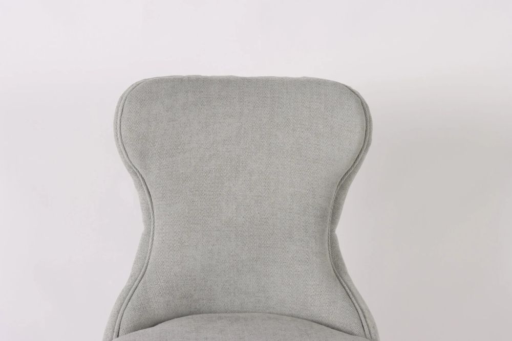 Product photograph of Guia Grey Button Back Piping Counter Stool Sold In Pairs from Choice Furniture Superstore.